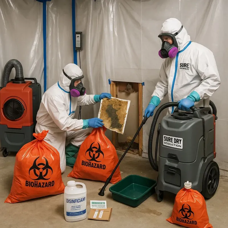 Contaminated Water Handling Protocols process in Waterford, PA