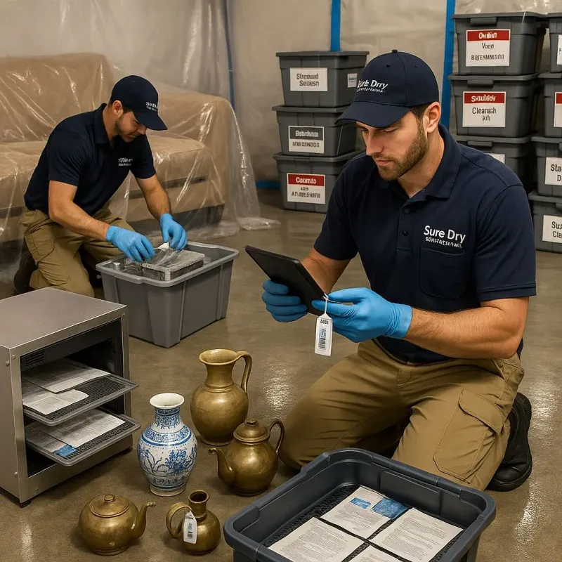Content Protection and Restoration process in Waterford, PA