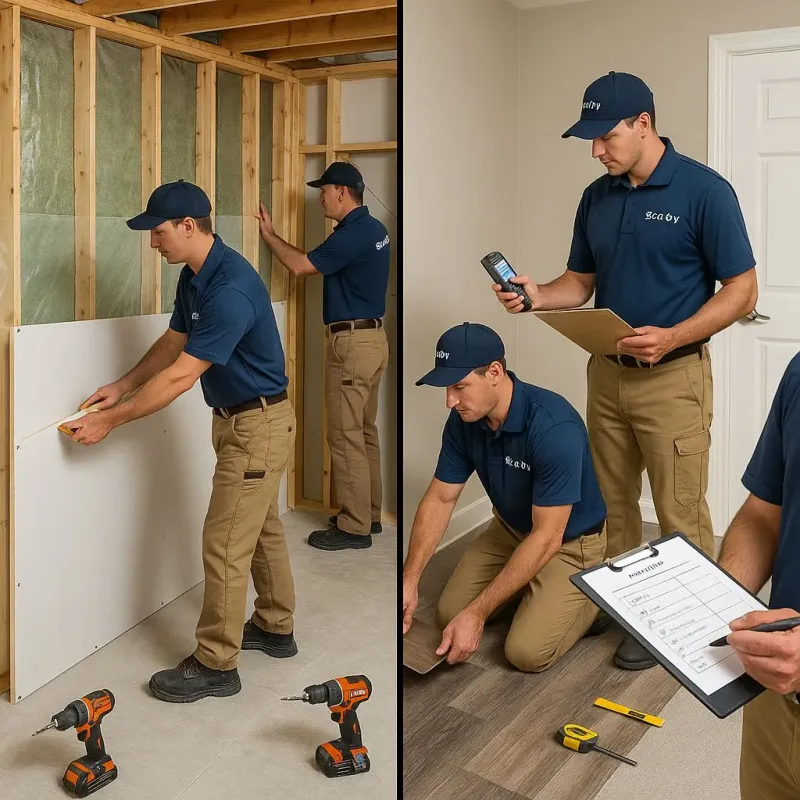 Repairs and Reconstruction process in Waterford, PA
